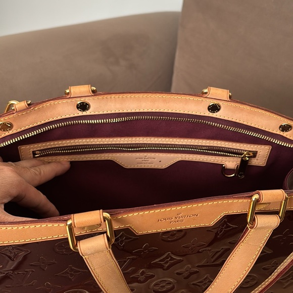 Louis Vuitton Brea GM Rouge Fauviste Vernis - Picture 8 of 15